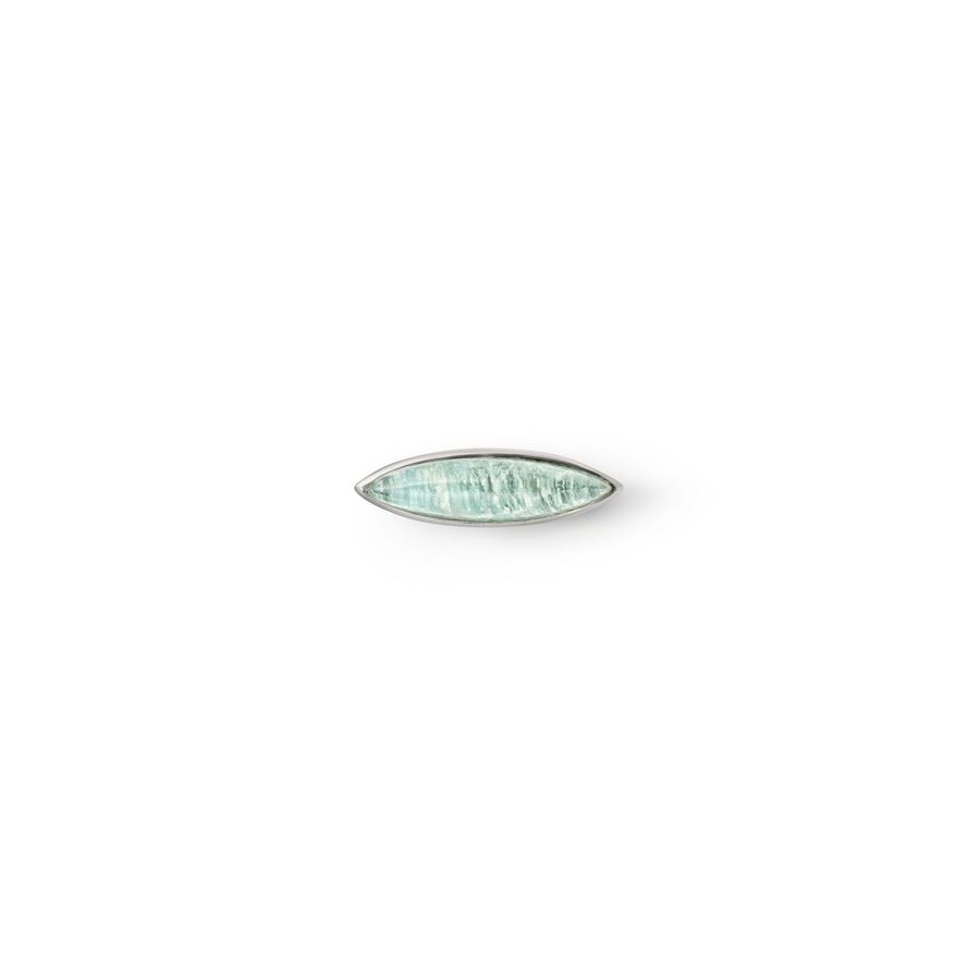 Anello Navetta con amazzonite AURUM | AN1 NAV ARGAMAZZONITE